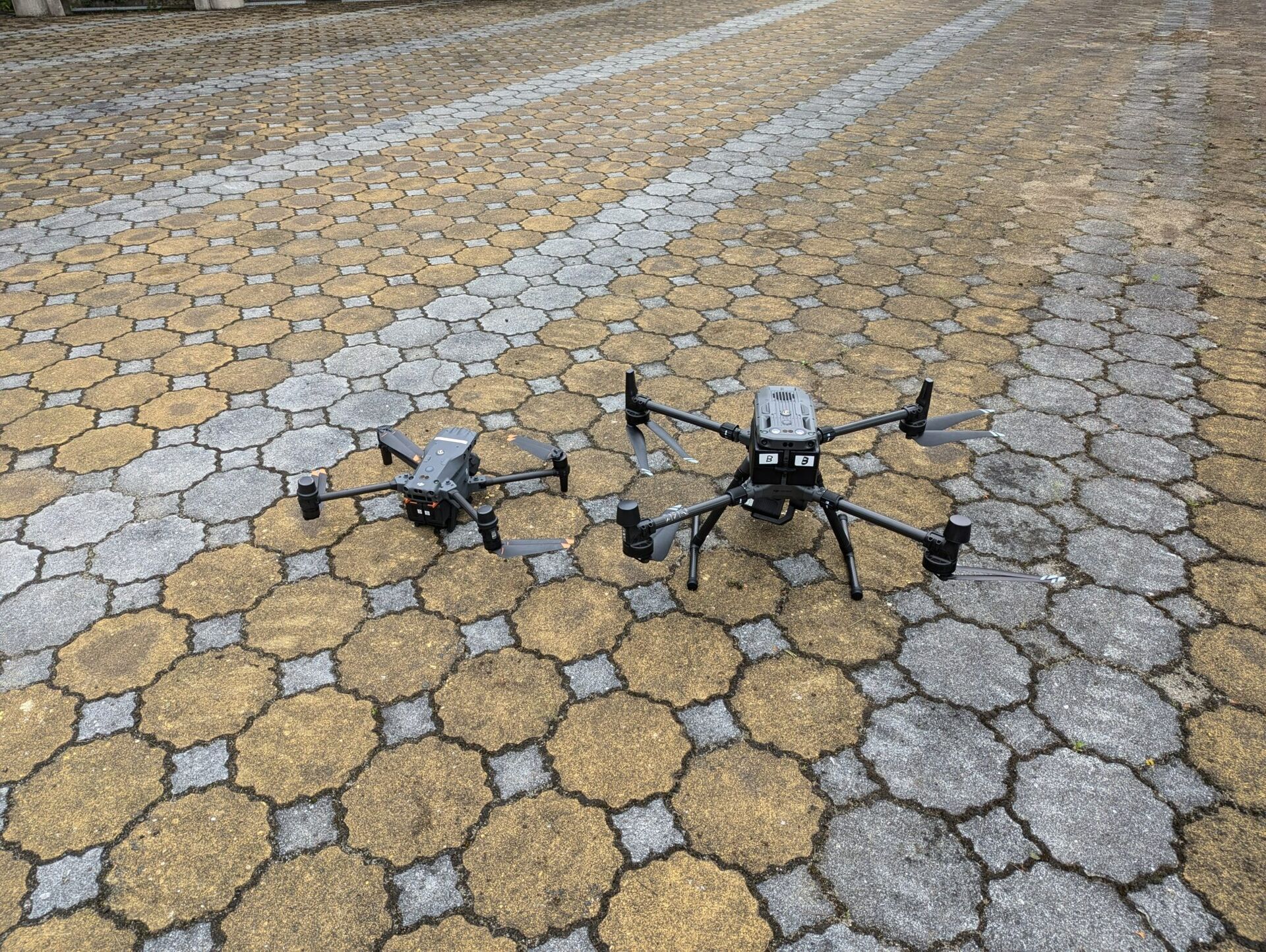 某役所 赤外線ドローン調査